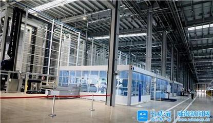 威海“双招双引”现场观摩第三站 新北洋数码智能终端设备产业园 自动售货机的制造与未来